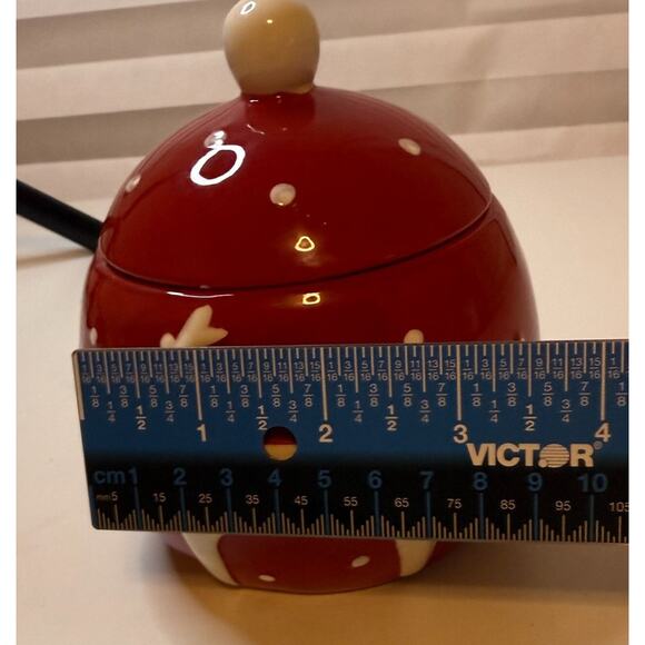 Thompson Ferrier Reindeer Christmas Holiday Ceramic Scented Candle Jar - Picture 6 of 6